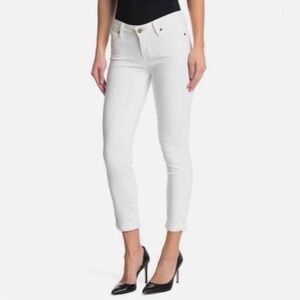 PAIGE Kylie Crop Women's Crisp White Ankle Jeans 29